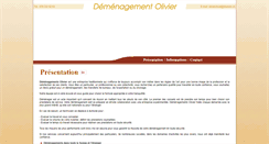 Desktop Screenshot of demenagement-fribourg.com